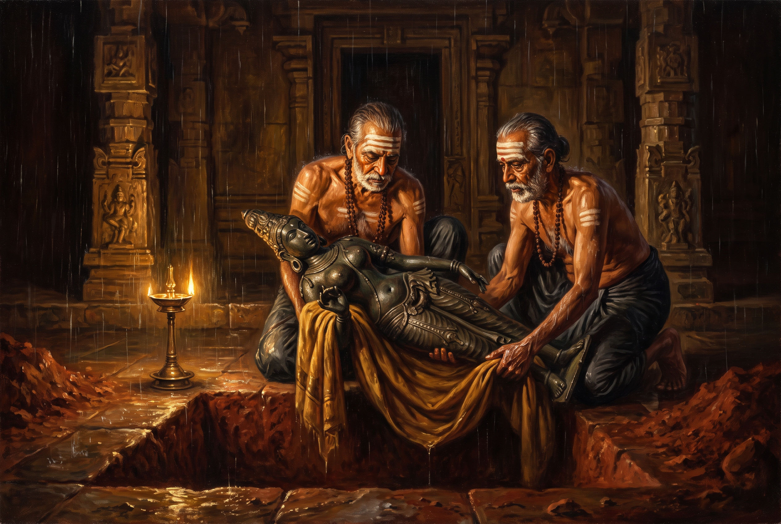 Pass 3, the burial